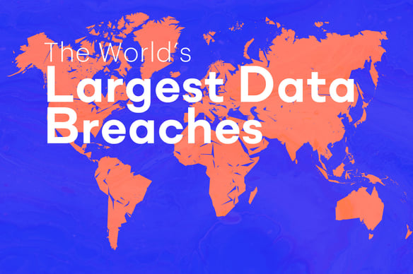 The World's Largest Data Breaches (Infographic)